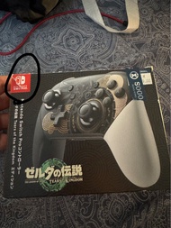 Nintendo Switch 薩爾達傳說 王國之淚 Pro手掣