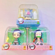 全新 日本直送 正版 太陽能搖頭公仔 汽車擺設 辦公室 Office Figure 模型 景品 鬼滅之刃 鬼滅の刃 Q版 竈門彌豆子 炭治郎 豬 嘴平伊之助 Sega Japa