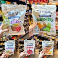 L Daigou Australia TheNatural Dinosaur Snake TNCC Children's Marshmallow Animal Shape Gummy No Color