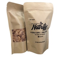 PUTIH Nutriliv Baked Garlic Chips, Baked-Not Fried Roasted Garlic