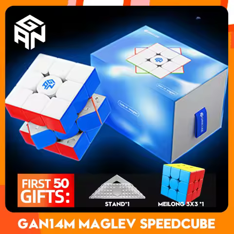 Gan14 Maglev UV Magic Cube 2023 New Gan 14 Maglev UV Magnetic 3x3x3 Magic Speed Cube Professional Pu