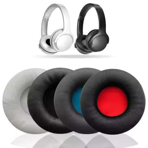 Memory Foam Earpads Ear pad Cushions for ATH-S200BT S220BT Game Headphone Ear Cushions Muffs Foam Ti