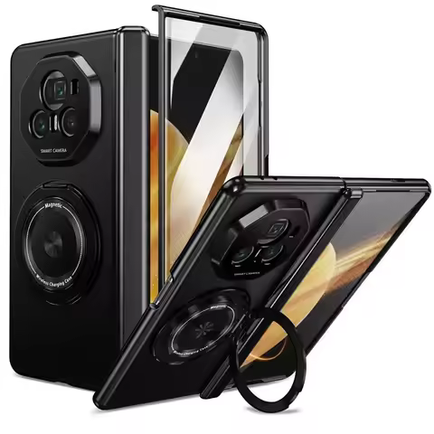 For Honor Magic V5 V3 VS3 Luxury Matte Solid Color 360° Rotating Bracket For Huawei Honor Magic V5 V