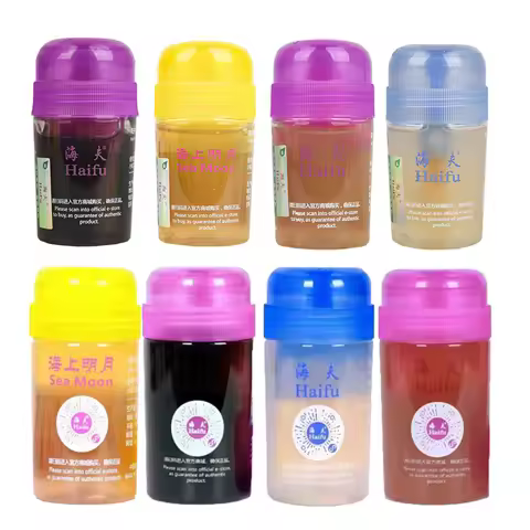 1pcs HAIFU SEA MOON Black Oil Professional Table Tennis Rubber Solubility Bond Booster/ Bond Oil/ VO