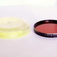 K-5,6x 52mm red lens filter 52x0.75 52x0,75 USSR for Helios-44M 44M-4 44M-6 box