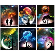 RUOPOTY 60x75cm/50x65cm/40x50cm Frame Painting By Numbers Acrylic On Canvas DIY Frame Wall Art Pictu