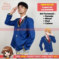 [✅Ready Stock] Kostum Cosplay Anime Oshi No Ko Aquamarine Hoshino