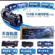 日本TOMY PLARAIL多美卡電動軌道動組車高鐵火車頭新幹線軌道小火車頭模型