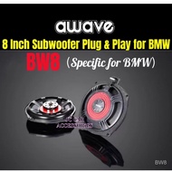 Awave 8 Inch Subwoofer BW8 Plug N Play for BMW