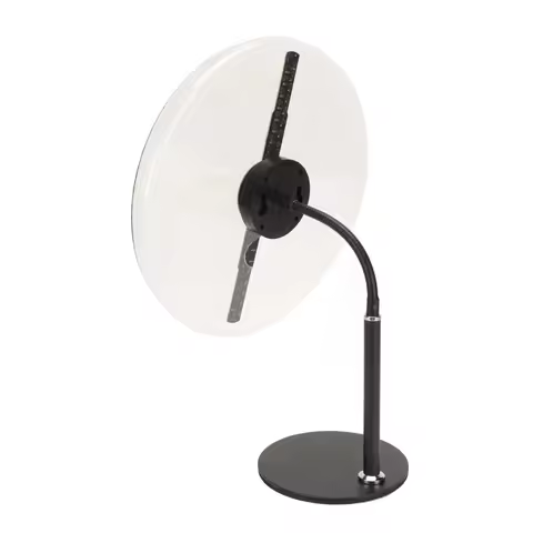 3D Hologram Advertising Fan 256x1024 176 Degree Visual Angle 256 LED Beads 3D Hologram Advertising D