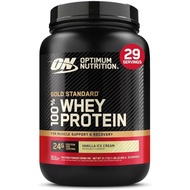 Optimum Nutrition Gold Standard 100% Whey Protein Powder, Vanilla Ice Cream, 2lbs (Packaging May Dif