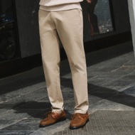 BADASS men's khaki pants are thick, tapered form, flattering, wrinkle-resistant form with elegant li