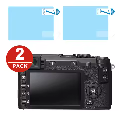2x LCD Screen Protector Protection Film for Fujifilm XS20 X-E2 X-E2s X100S X100 X20 X10 XE1 XA1 X-A2