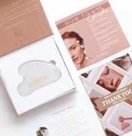 [CHÍNH HÃNG] Đá Thạch Anh Massage Mặt Guasha Trắng Cao Cấp đạt Kiểm Định PNJ - Nâng Cơ - Trẻ Hoá - T