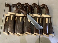 golok berkebun kecil kayu aren