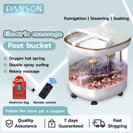 Electric Foot Massage Machine Double Hot Spring Spray Foot Bath Foot Massager Foot Massage Scrub Suit Machine Bath Bucket Foot Massager  manowshopz