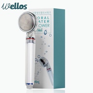 Wellos Korea Shower Head Water Filter Cartridge Purifier Set High Pressure 