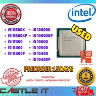 Pre-order Intel Core i5 11600K 11500 11400 11400F 10600K 10500 10400 10400F LGA1200 Used Processor