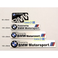 BMW Modified Aluminum Alloy Tail Label Side Car Sticker Fender M3 M5 F10 G10 F30 F20 G30 M 328
