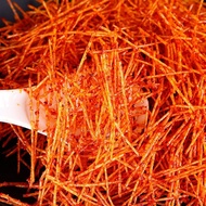 Zhongqinhui Crispy Golden Strips Spicy Strips 60g/Bag After 8090 Childhood Nostalgic Snacks Spicy Sp
