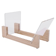 Vinyl Record Storage HolderAcrylic EndsDisplay Your and in This Modern Portable Rack Unit