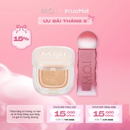 Bộ đôi phấn nước M.O.I Iconic Perfection Cushion và Son tint MOI Cotton Candy - Matte Lasting Lip Ti