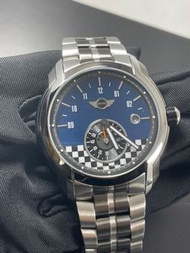 🌟Mini Cooper STEEL Men Watch MINI51ES  BRAND NEW 全新  Battery Watch 石英手錶 44mm blue dial