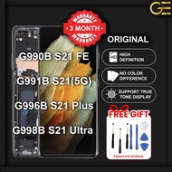 Original Galaxy S21 FE /S21(5G)/S21 Plus/S21 Ultra G990B G991B G996B G988B LCD Screen and Digitizer 