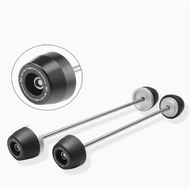 Kawasaki Zx25r Zx4r EP Evotech front and rear wheel axle protection slider