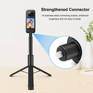 onlylove PULUZ PU497B 1.22m/48inch Invisible Selfie Stick Tripod Stand Extentable with 1/4 Inch Scre