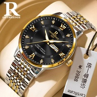 นาฬิกาข้อมือชาย Quartz Mechanical Waterproof นาฬิกาข้อมือชาย นาฬิกาข้อมือ Quartz นาฬิกาข้อมือ Swiss