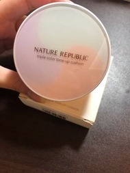 nature republic 氣墊粉餅 防曬 滋潤