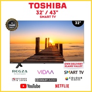 [NEW MODEL] Toshiba 32" / 43" FULL HD BASIC / SMART LED TV 32V31LPn43v31LP