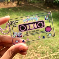 BTS x COLDPLAY MY UNIVERSE tape keychain