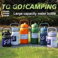 PRASI Sports Water Bottles, Insulated Stainless Steel Water Bottle, Portable 2L/2.5L BPA Free Thicke