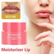 P.two.p Lip Mask Night Repair Moisturizing Lip Balm Primer Moisturizing 3g Moisturizing Balm Q1g4