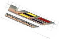 V-Blackwing Emblem V-Series Black Out Blackwing Badge V Logo Compatible with 2020-2025 CT4 CT5 86596