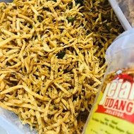 Kerepek Jejari Jari Ikan Bilis 500g Udang Murah Sedap Rangup Viral Kuih Gunting