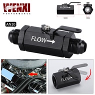 AN10 10AN-10 AN Shut Off Valve Fitting Aluminum Black WX-WLPV72-10
