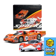 Sparky YCOMBO64014 Porsche 956 #8 6th Le Mans 1983 B.Wollek K.Ludwig S.Johansson & 1983 Le Mans #34 