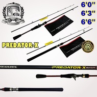 Seahawk Predator X Spinning Casting Fishing Rod Bottom Rod