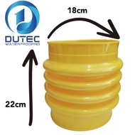 Rubber Spiral Bellow Stamper Horse Yellow Rubber Spiral Bellow