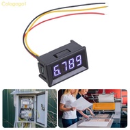 Cologogo1 Digital Voltmeter Voltage Gauge Indicator Easy Installation 0-100V Voltage Measurement Too