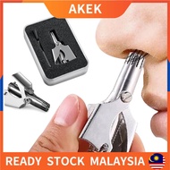 【AKEK】Stainless steel Gunting Bulu Hidung trimmer Rambut Nose Trimmer Nose hair trimmer scissors Cli