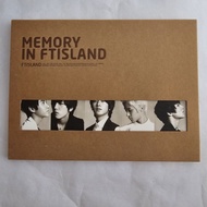 FTISLAND-Remake Album "Memory In FTISLAND" Unpacked Good Condition No Unseal Card Photocard