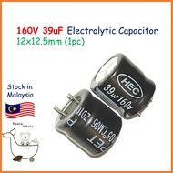 160V 39UF 39uF 160V39UF Capacitor Kapasitor Elco 12x12.5mm