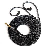 KBEAR ST12  8 core HiFi Earphone 4N OFC silver-plated Upgraded Cable  3.5/4.4mm MMCX/0.78mm 2Pin for