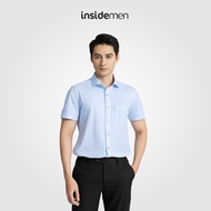 INSIDEMEN Perfect fit men's short-sleeved shirt ISS011AZ