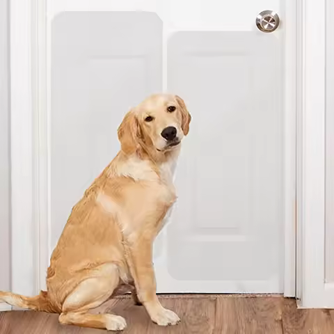 Door Protector Anti-Scratch Guard for Furniture and Wall, Door Scratch Shield for Dog and Cat Clawin
