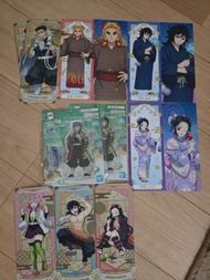 鬼滅之刃NAMCO限定特典卡＆立牌